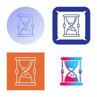 icono de vector de reloj de arena