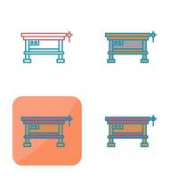 Work Bench Vector Icon