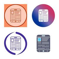 Ebook Vector Icon