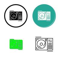 Turntable Vector Icon