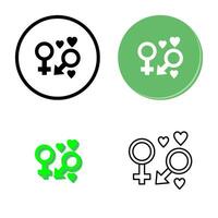 Genders Vector Icon