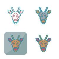 Giraffe Vector Icon