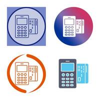 Card Machine Vector Icon