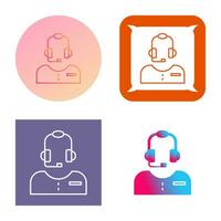 Customer Service Vector Icon