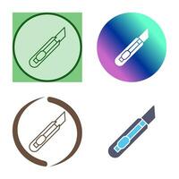 Stationery Knife Vector Icon