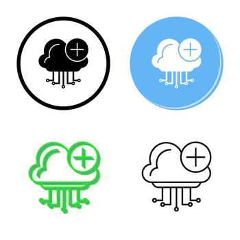 Cloud Computing Vector Icon