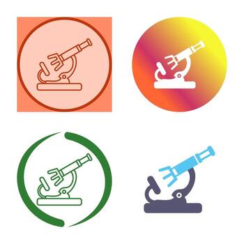 Microscope Vector Icon