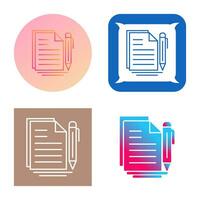 Document Vector Icon