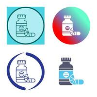 Vitamins Vector Icon