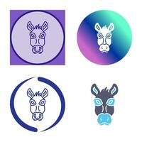 Donkey Vector Icon