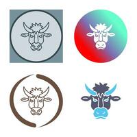 Bison Vector Icon