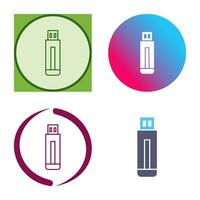 USB Drive Vector Icon