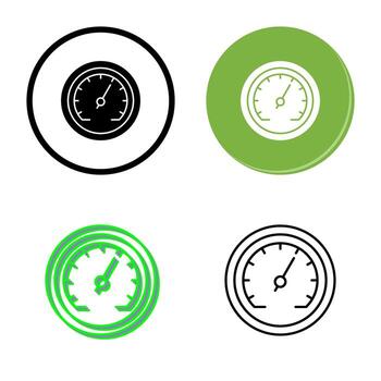 Speedometer Vector Icon