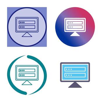 Corrupted Data Vector Icon