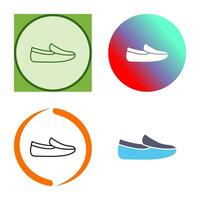 Men's Loafers Vector Icon