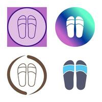 Slippers Vector Icon