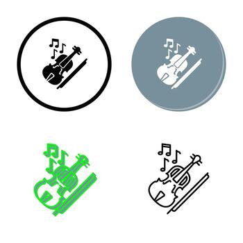 Violin Vector Icon