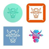 Bison Vector Icon