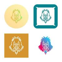 Mandrill Vector Icon