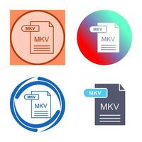 MKV Vector Icon