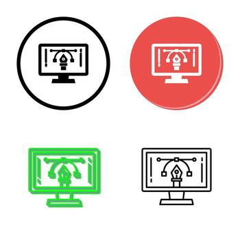 Elearning Vector Icon
