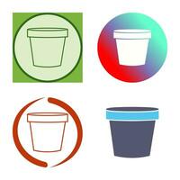 Plant Pot Vector Icon