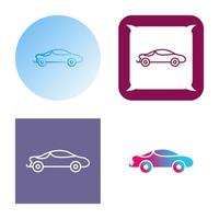 Sports Car Vector Icon