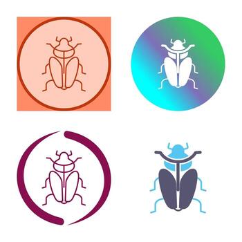 icono de vector de insecto