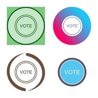 Vote Link Vector Icon