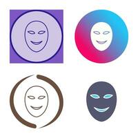 Ancient Face Mask Vector Icon