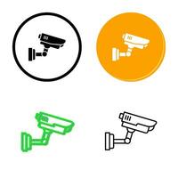 Security Camera Vector Icon