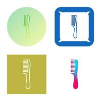 Comb Vector Icon