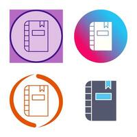 Diary Vector Icon