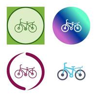 icono de vector de bicicleta