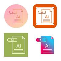 AI Vector Icon