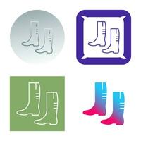 Gardening Boots Vector Icon