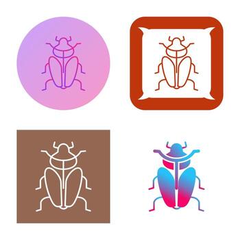 icono de vector de insecto