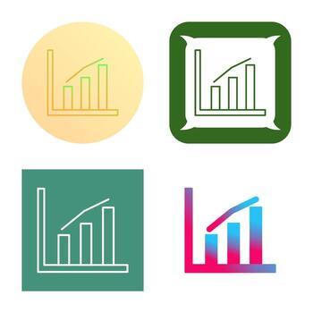 icono de vector de estadísticas