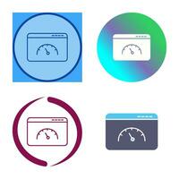Page Speed Vector Icon