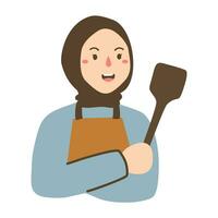 people cooking their favourite food vector