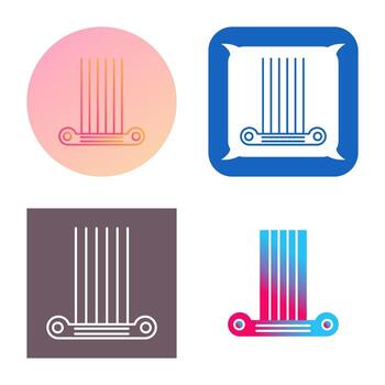 icono de vector de columna