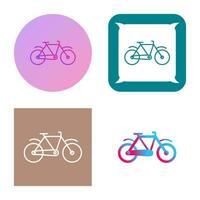 icono de vector de bicicleta