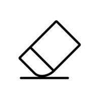 eraser  icon design vector