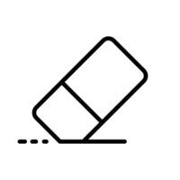 eraser  icon design vector