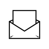 envelope icon vector template