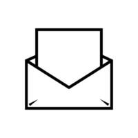 envelope icon vector template