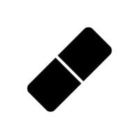 eraser  icon design vector