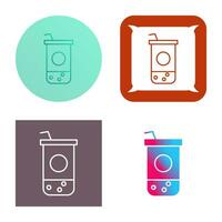 Chocolate Shake Vector Icon