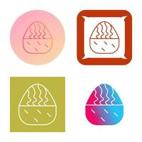 Cream Muffin Vector Icon