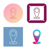 icono de vector de ubicación